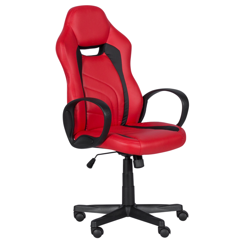 Геймърски стол - 7525 R червено-черно